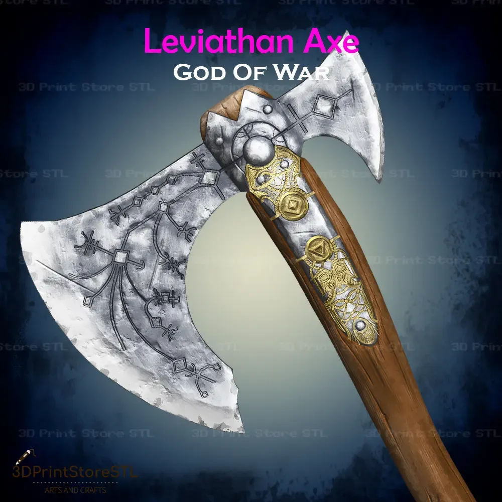 Leviathan Axe Cosplay God of War - STL File