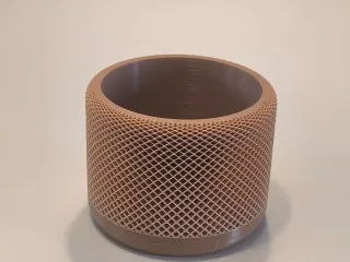 checkered vase