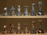 Stylized Chess Set-1