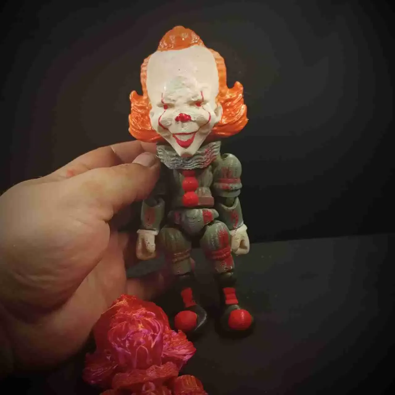 FLEXI PRINT-IN-PLACE PENNYWISE FANART