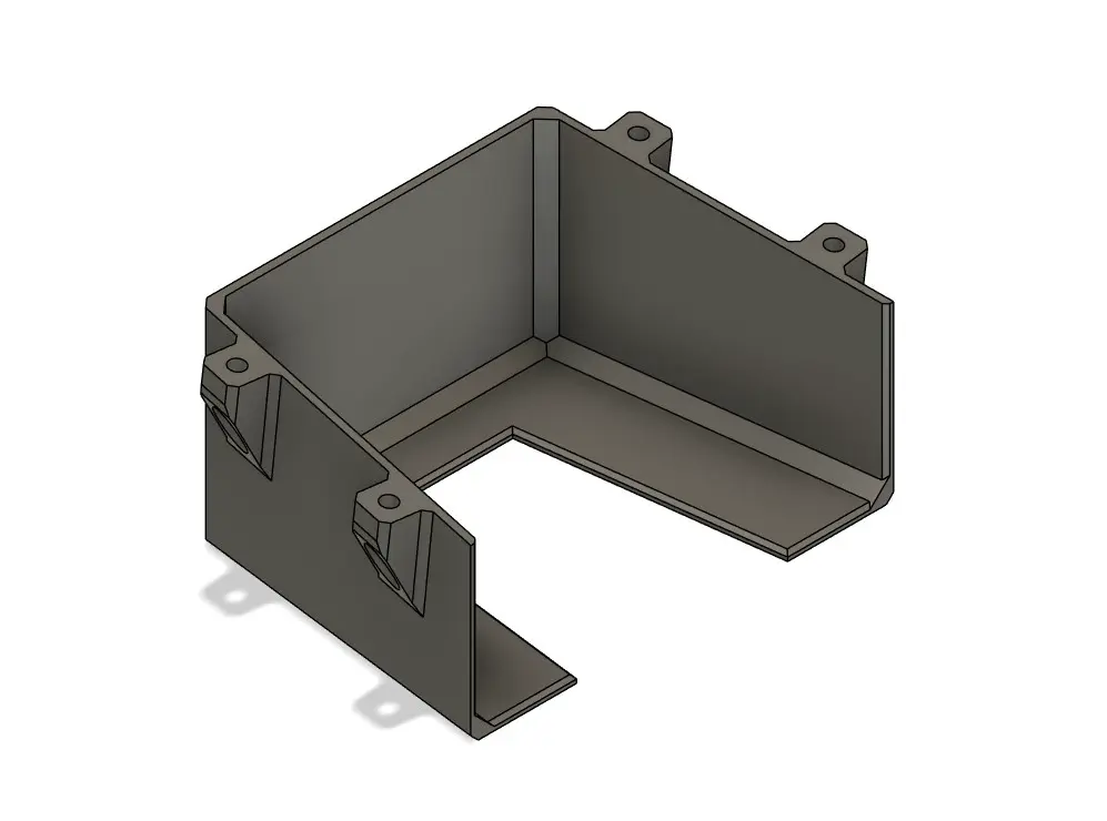 PS5 Controller Under Desk Shelf