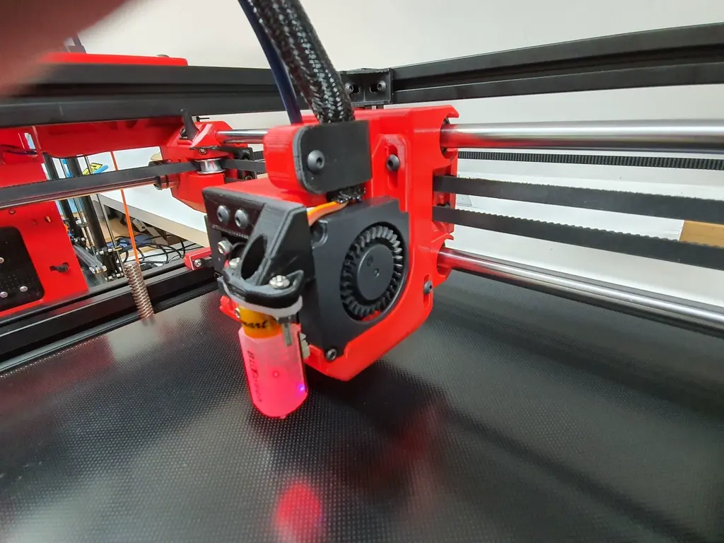 Hypercube Evolution Compact Dual 4010 Duct 2, X Endstop ile