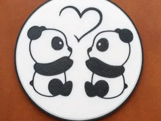 Panda Coaster