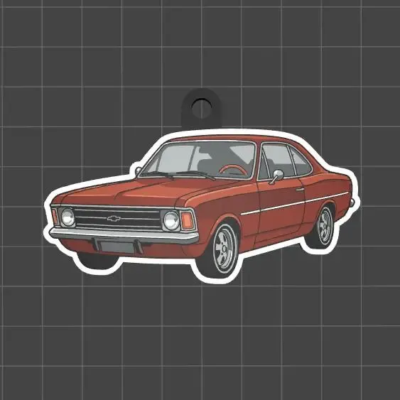 Chevrolet Opala Keychain