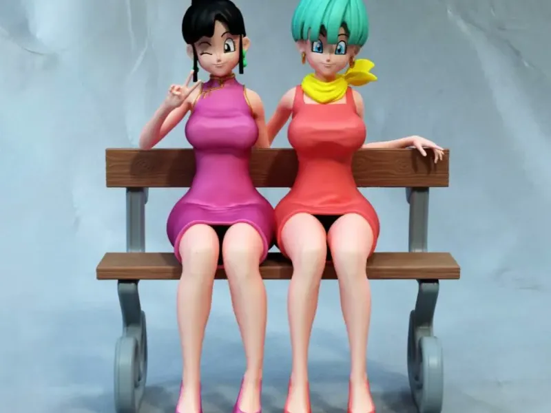 Dragon Ball - Bulma and Chi-Chi