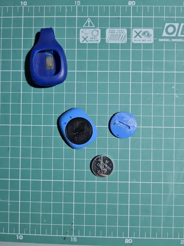 Fitbit Zip battery door replacement.