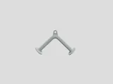 V shaped double arm hand clamp-2