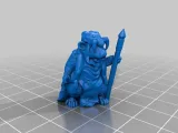 Ratfolk Druid Mother (32mm scale)-1