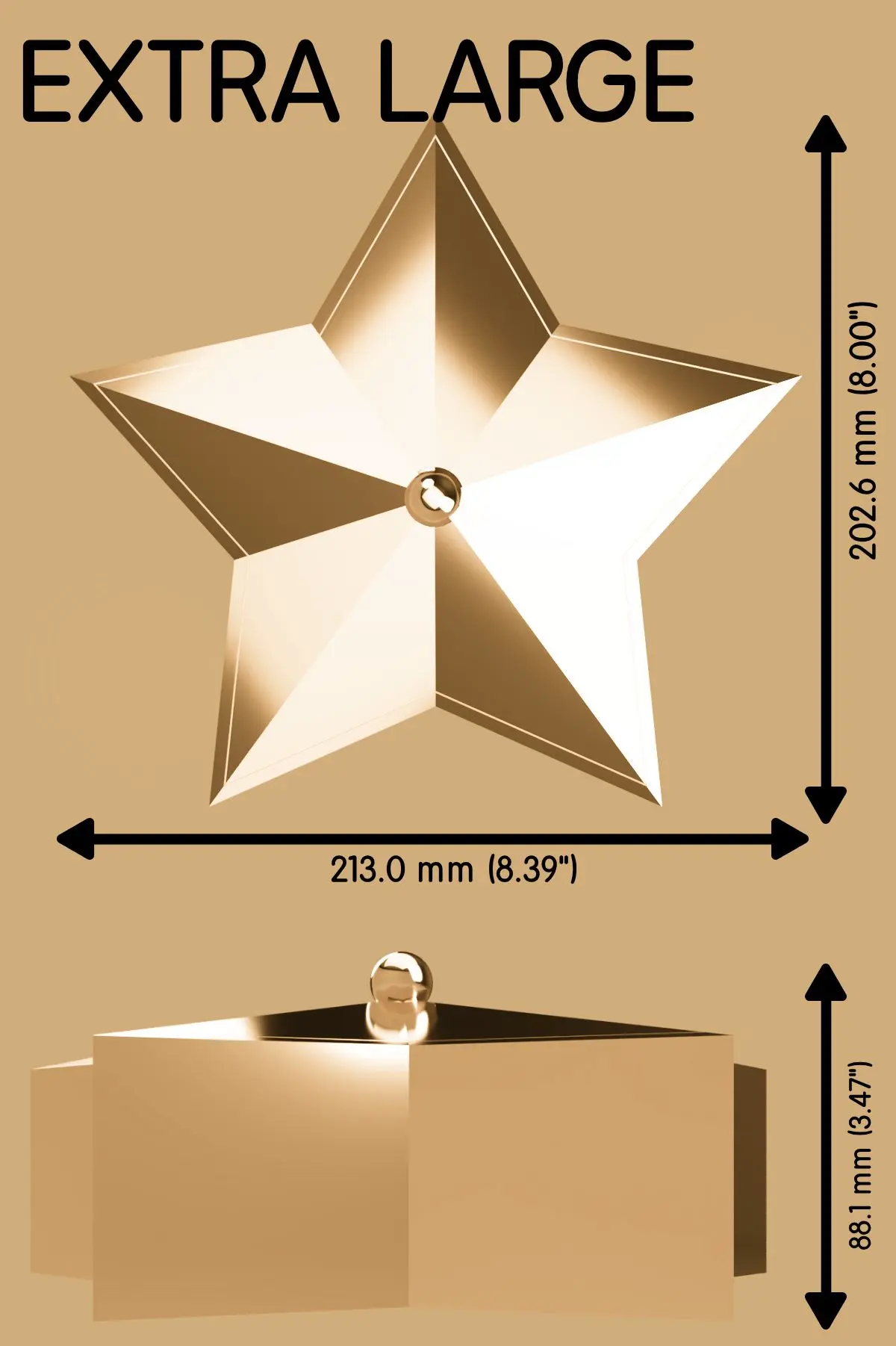 Christmas Star Jar (free)