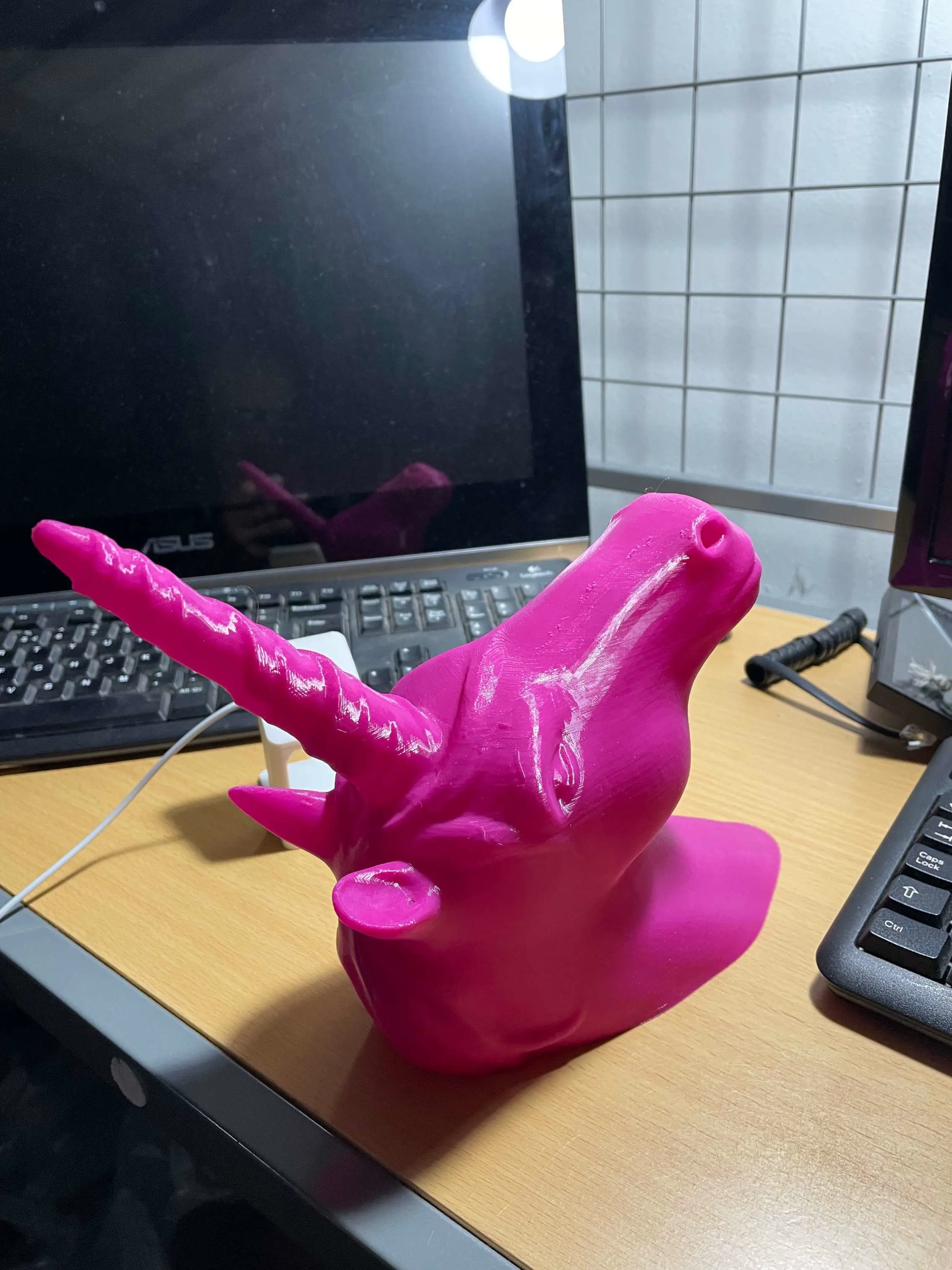 Unicorn head