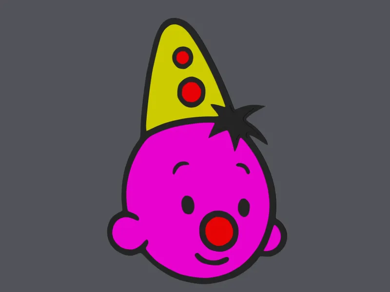 Bumba Clown - Wall Art
