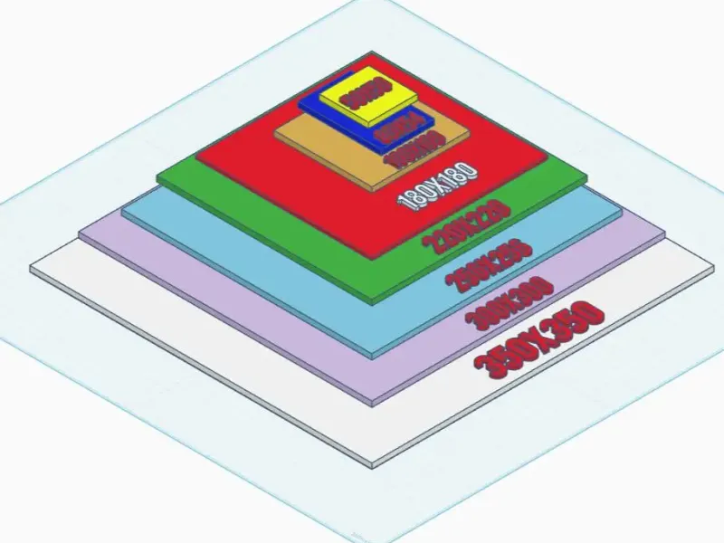 85x54mm Card Size Plates - 12 Thicknesses (Wallet Inserts)