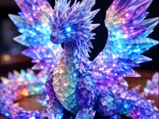 Crystal dragon