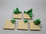 Desert tiles - small cacti-1