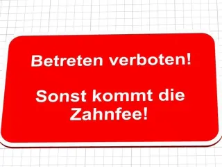 Betreten verboten!