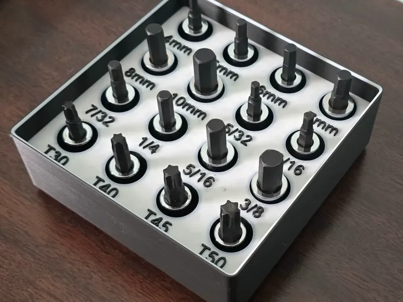 3/8 drive Hex and star socket sorage
