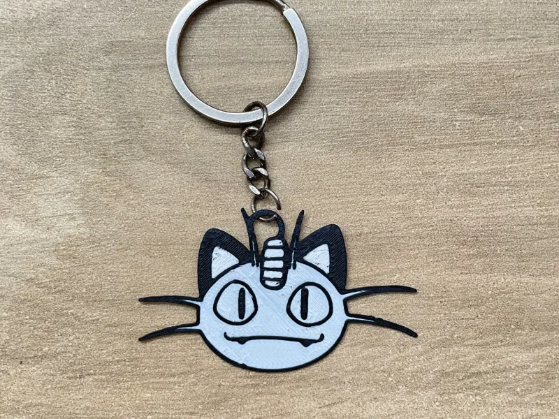 Llavero Meowth Pokémon
