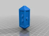 Dice Full Dungeons and Dragons Set for blind people D4 D6 D8-5