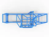 Dirt Modified stok arabasının şasisi Ölçek 1:25-7