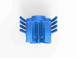 Diecast engine V8 with double supercharger Version 6 Scale 1-5