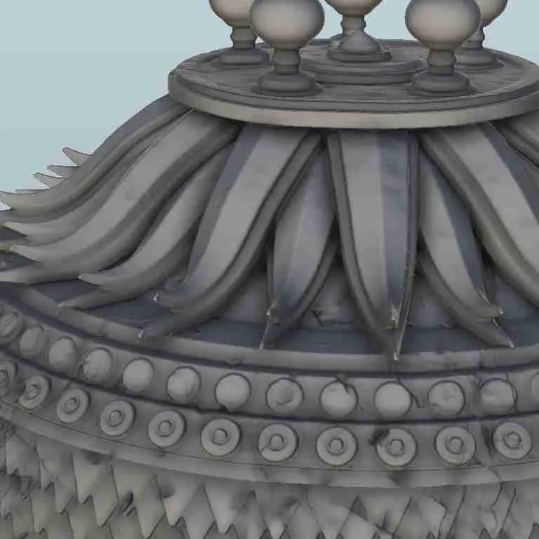 Templo circular indio 9 - miniaturas warhammer terrain scen