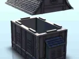 Medieval house with curved roof and dormer windows 5 - minia-2