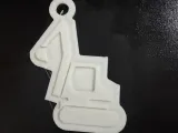 excavator keychain-1