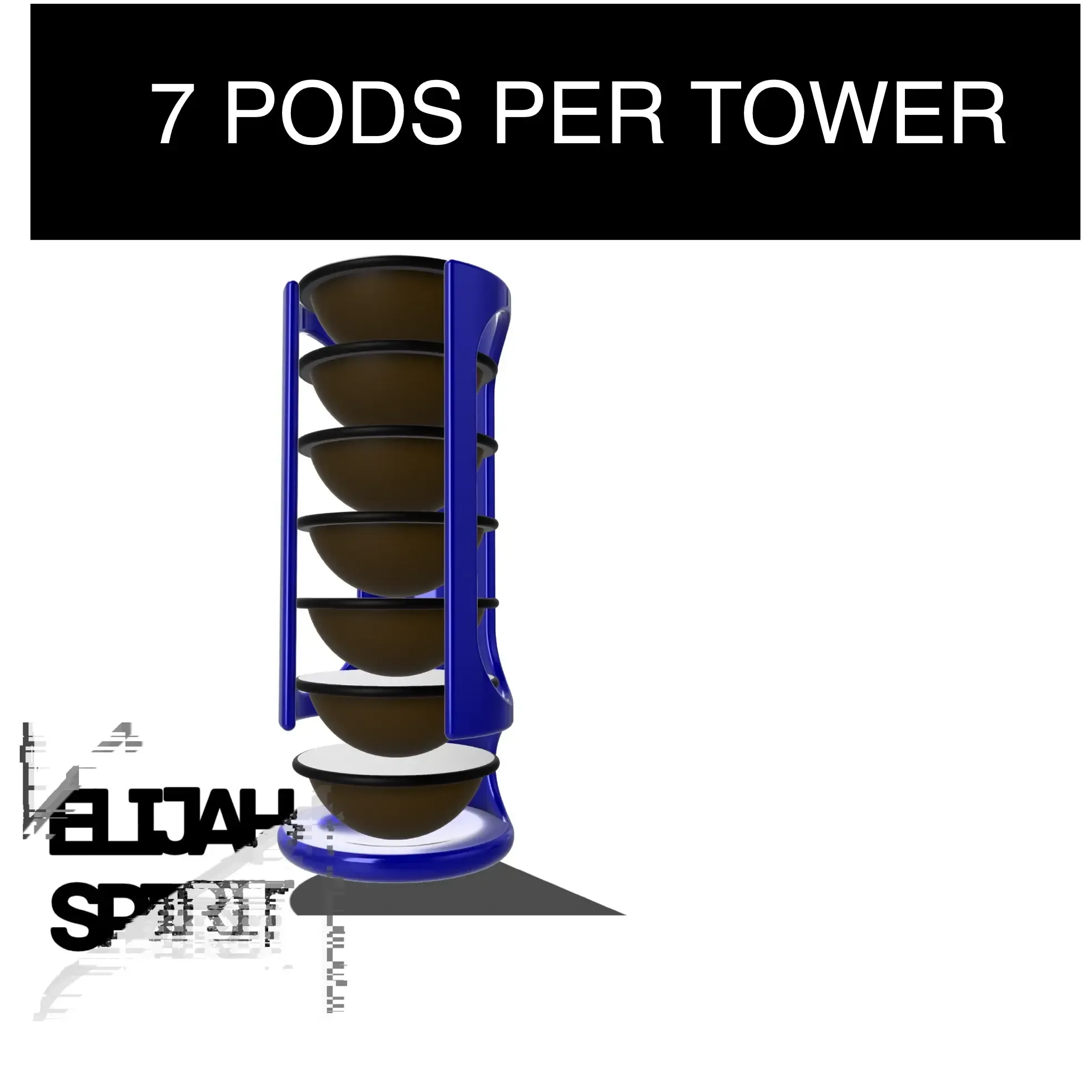 Vertuo Nespresso Rotating Capsule Tower