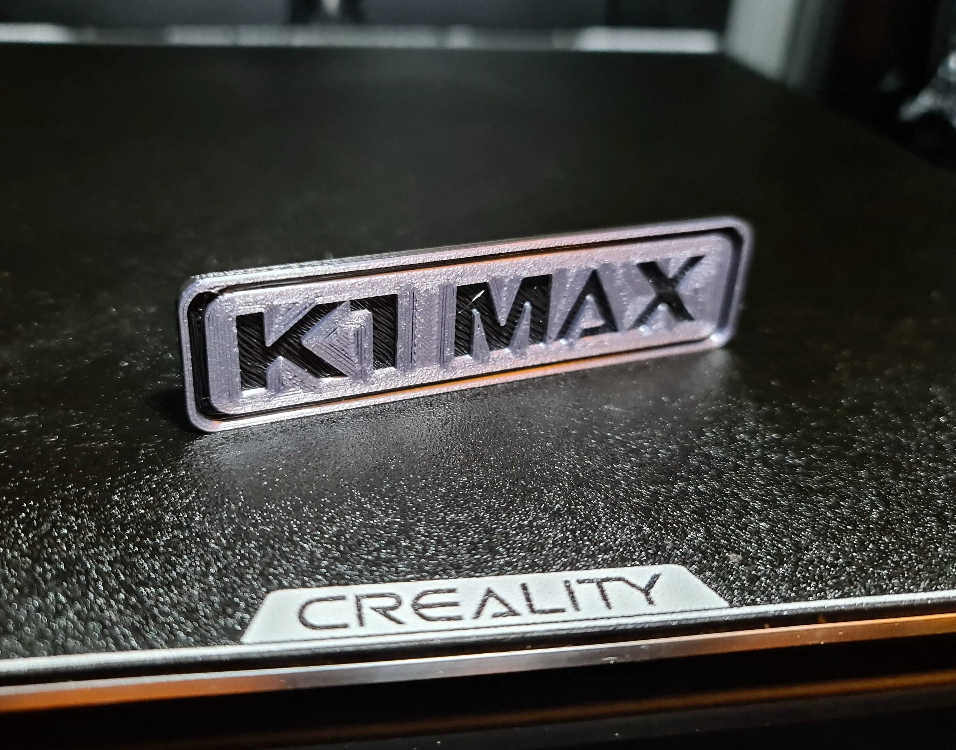 Creality K1 Max Logo USB Port Dust Cover Cap