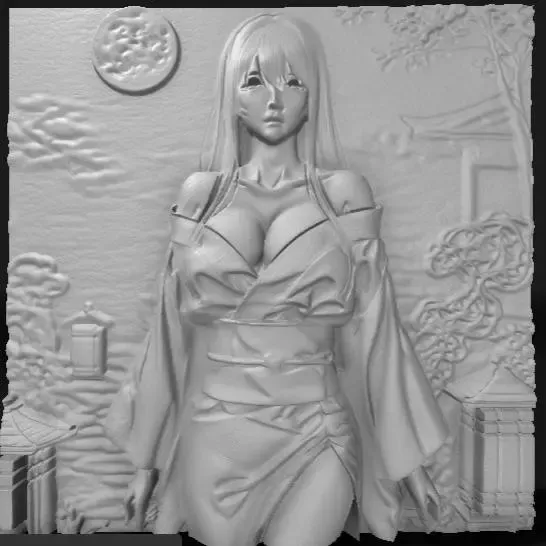 sexy woman in Japanese anime 7
