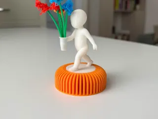 Child with flowers