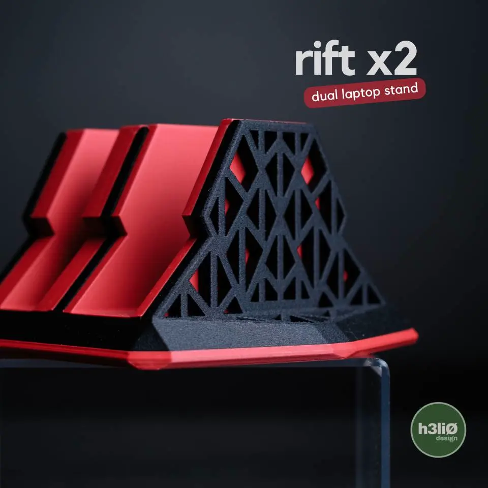 rift x2 · dual laptop stand