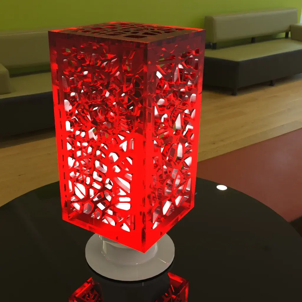 Plafonnier ou lampe de table Light Voronoi