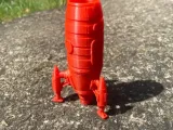 Retro Rocket Pen Holder-1