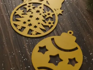 Christmas Ornaments B