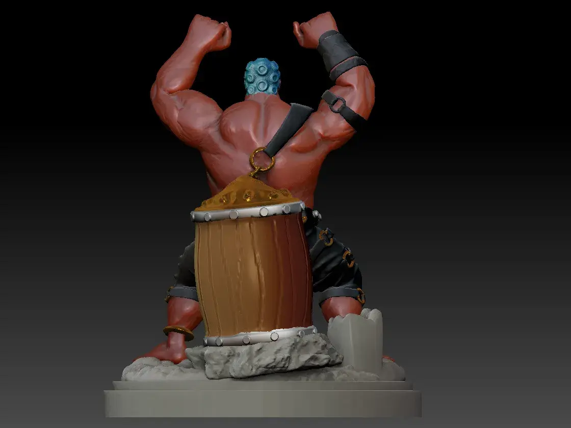 Hakan (Classic) from Street Fighter IV