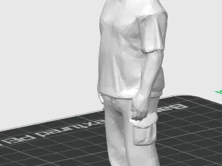 standing man