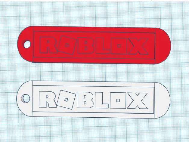 Roblox Keychain (thingiverse)