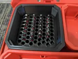 MILWAUKEE SHALLOW BIN WITH HEX HOLDER FOR PACKOUT-1