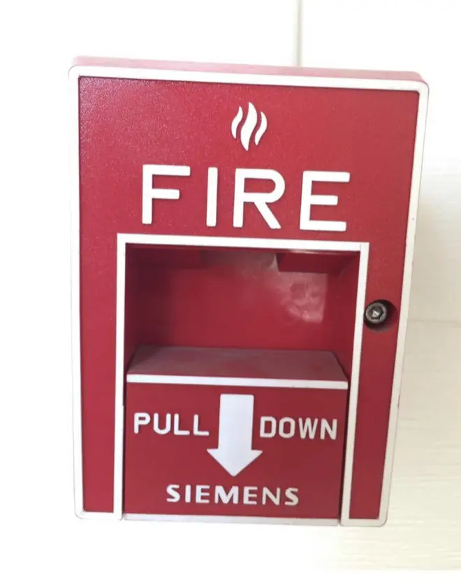 Fire alarm switch