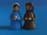 KNITTED CHRISTMAS CRIB-2