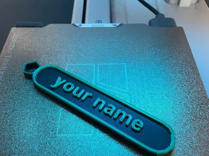name tag