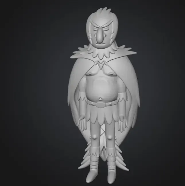 Bird person from Rick and Morty