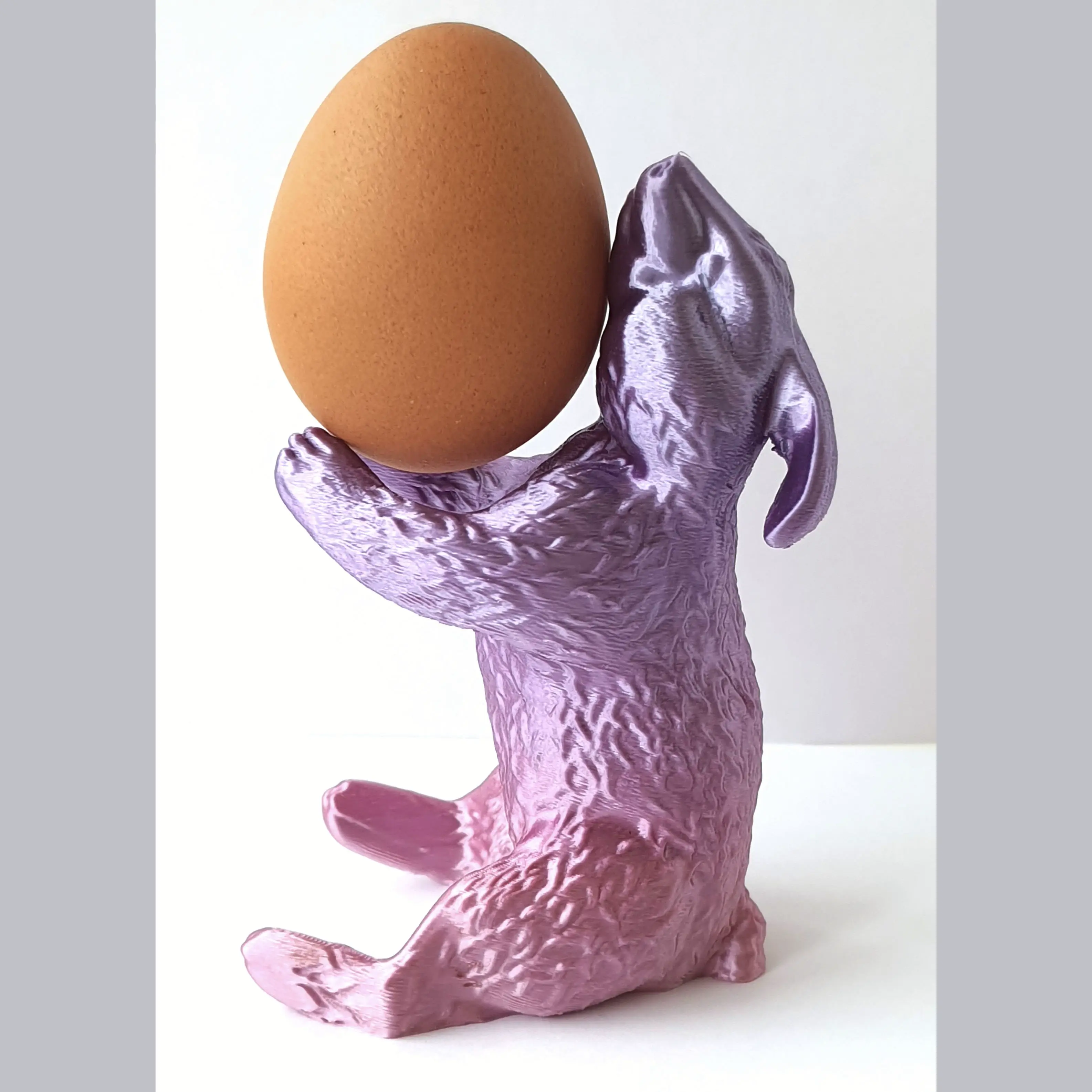 Easter rabbits eggs holder set