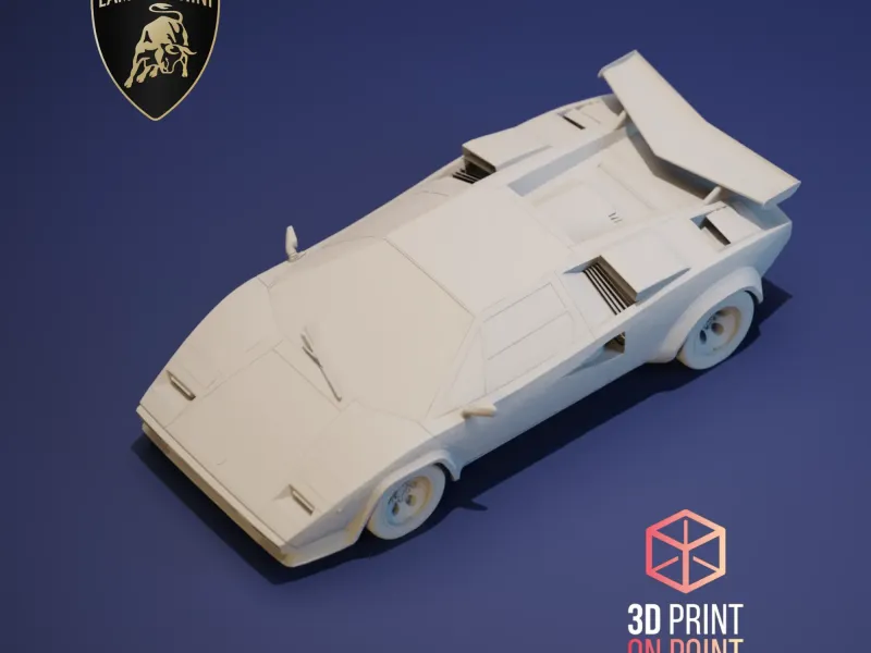 LAMBORGHINI COUNTACH VINTAGE - 3D MODEL