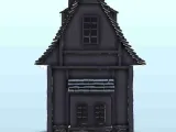Medieval house with curved roof and dormer windows 5 - minia-6