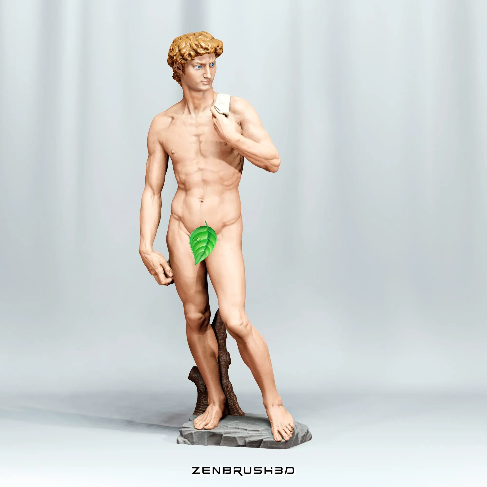 DAVID MICHELANGELO - PACK 4 VERSIONES IMPRESIÓN 3D MODELO ST