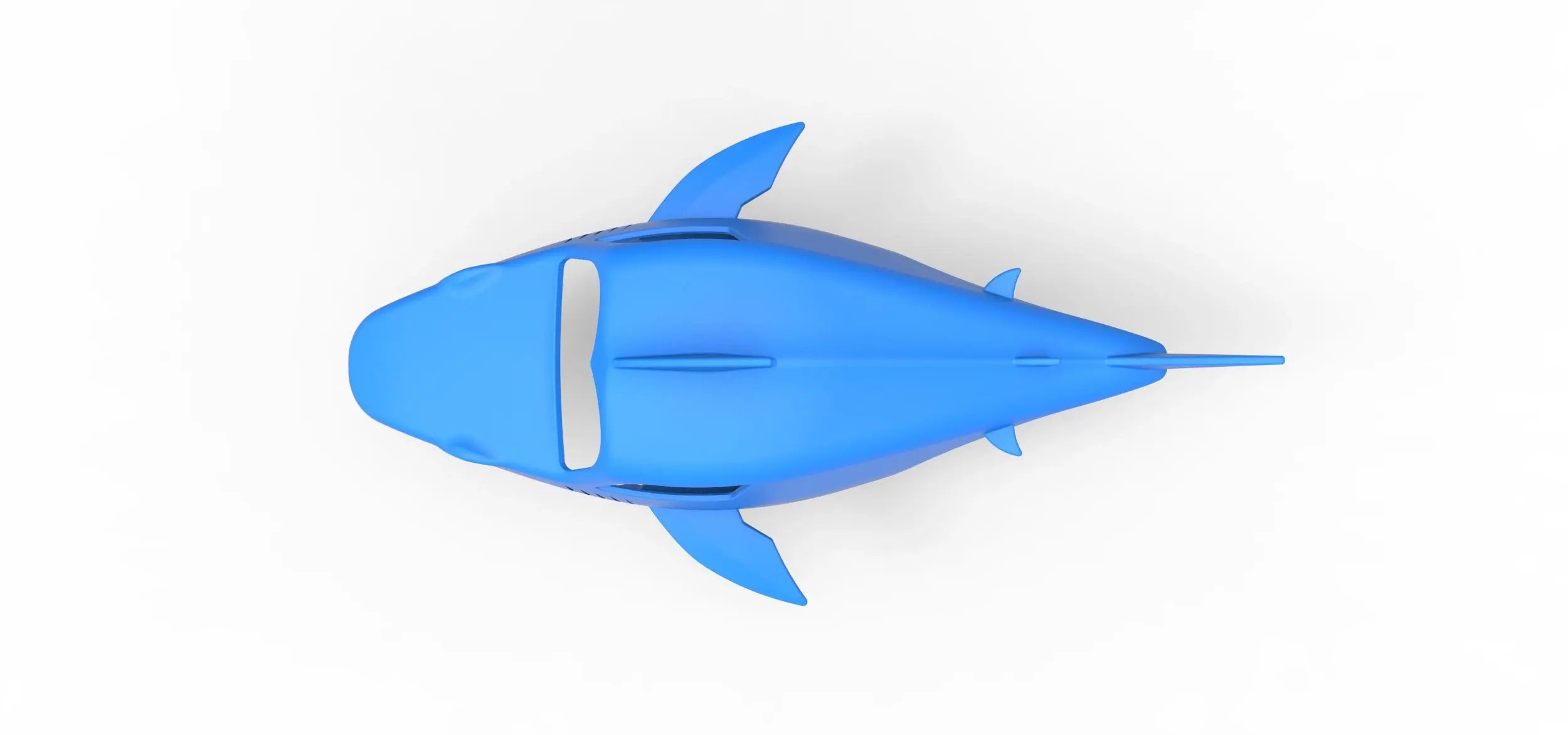 Shark shell for monster truck Scale 1:25