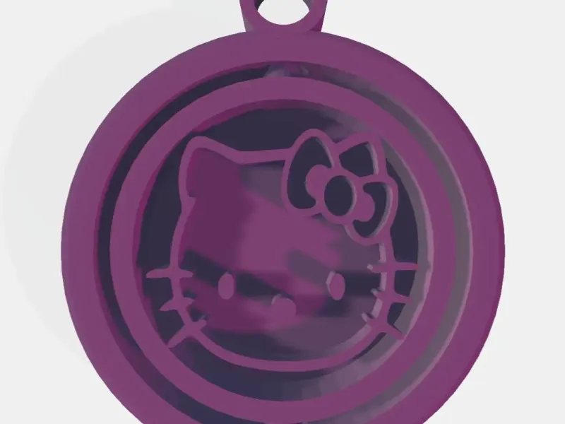 Hello Kitty keychain