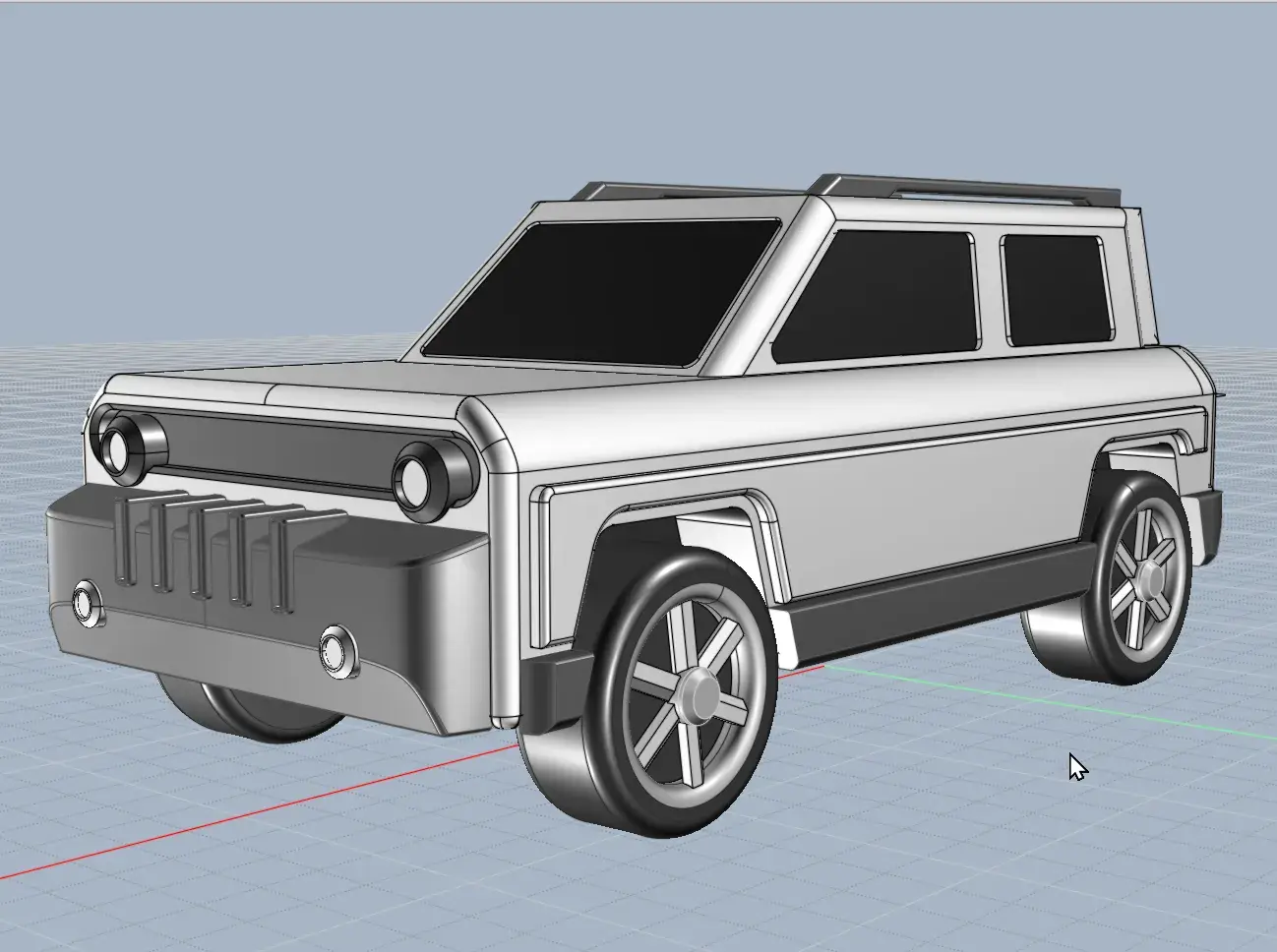 3d printable vehicle concept